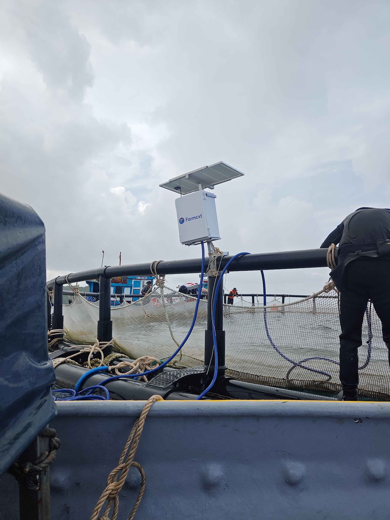 Envisor Marine installed on offshore cage